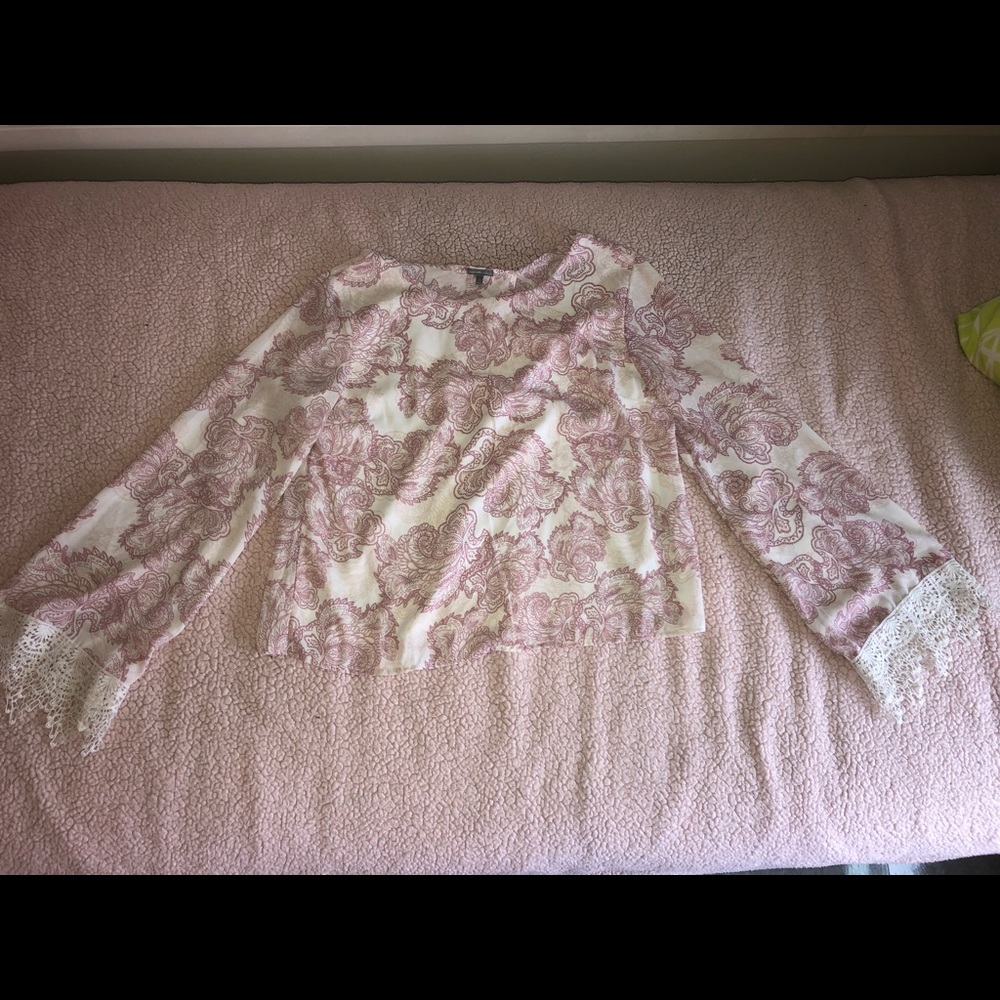 Hippie long sleeve open back